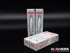 Alfa Romeo Giulia Spark Plugs - 2.0L - Iridium - NGK - OEM Version - Set of 4